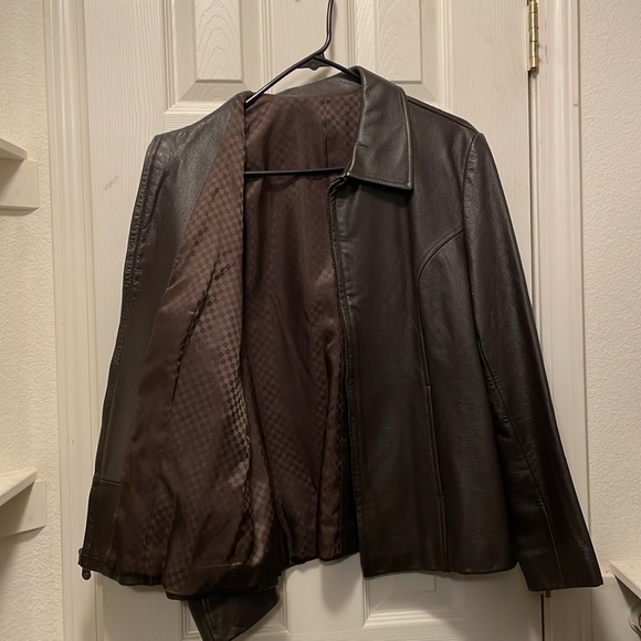 Faux Leather Jacket. - Picture 4 of 4